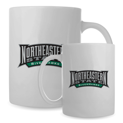  Full Color White Mug 15oz - Face Mask