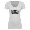 Thumbnail image for  Next Level Womens White Ideal V Tee
