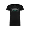 Thumbnail image for  Next Level Girls Black Fashion Fit T Shirt