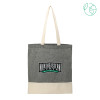 Thumbnail image for  Split Recycled Black Cotton Twill Convention Tote