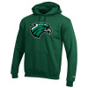 Thumbnail image for  Champion Dark Green Fleece Hoodie