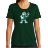 Thumbnail image for  Womens Dark Green Performance Short Sleeve Tee