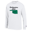 Thumbnail image for  Champion White Long Sleeve T Shirt