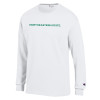 Thumbnail image for  Champion White Long Sleeve T Shirt