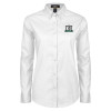 Thumbnail image for  Womens White Twill Button Down Long Sleeve