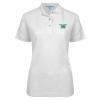Thumbnail image for  Womens Silk Touch White Pique Polo