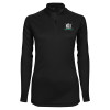 Thumbnail image for  Syntrel Womens Black Interlock 1/4 Zip