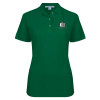 Thumbnail image for  Womens Silk Touch Dark Green Pique Polo