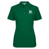 Thumbnail image for  Womens Silk Touch Dark Green Pique Polo