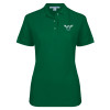 Thumbnail image for  Womens Silk Touch Dark Green Pique Polo