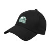 Thumbnail image for  Black Structured Adjustable Pro Style Hat