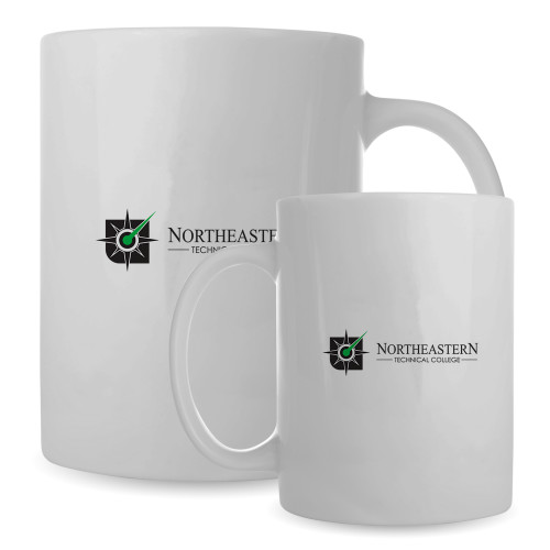 NETC Full Color White Mug 15oz