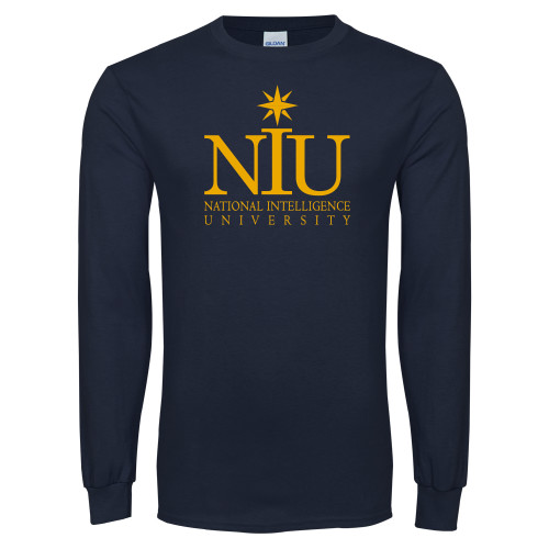 National Intelligence Navy Long Sleeve T-Shirt
