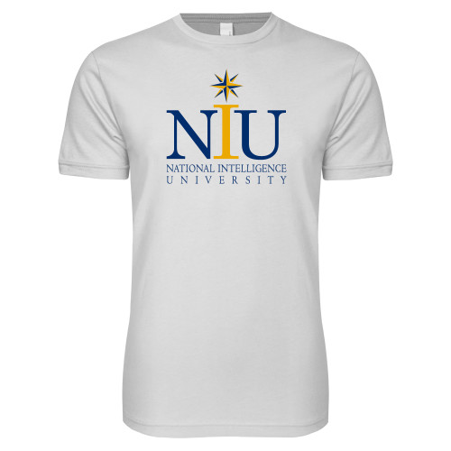 National Intelligence Next Level White SoftStyle T Shirt