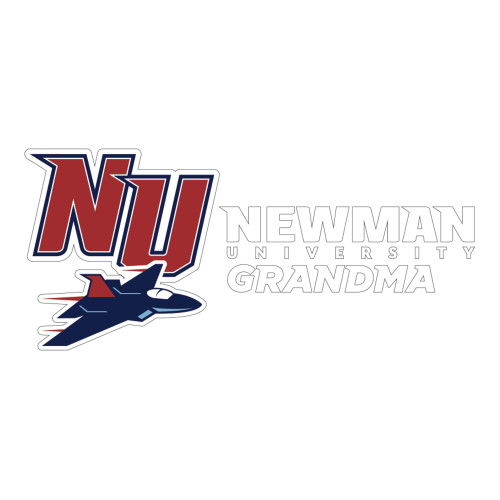  Large Decal - Newman University Grandma