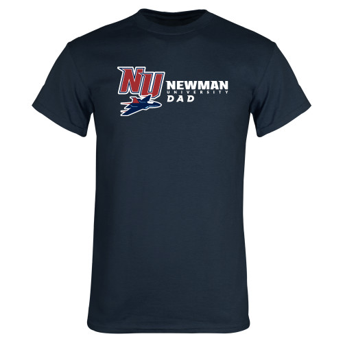  Navy T Shirt - Newman University Dad