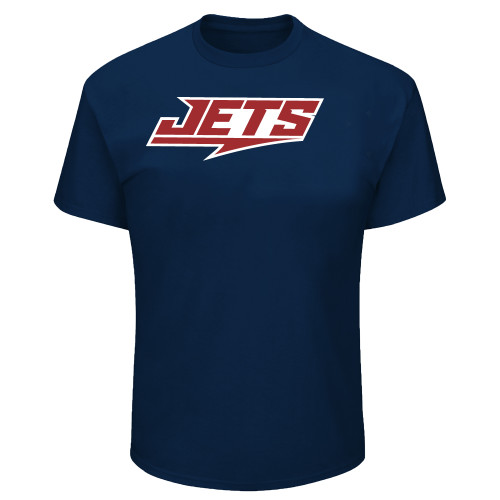  Tall Navy T Shirt - Jets Wordmark