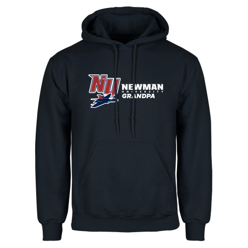  Navy Fleece Hoodie - Newman University Grandpa