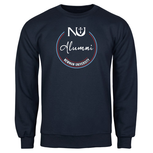  Navy Fleece Crew - NU Alumni
