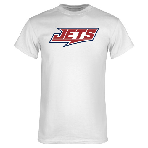  White T Shirt - Jets Wordmark