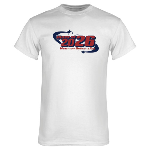  White T Shirt - Newman University - CLASS OF 2026