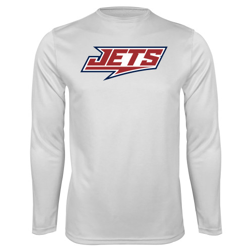Main Image for  White Performance Long Sleeve Shirt
