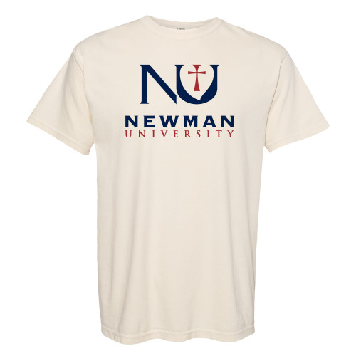  Comfort Colors Ivory T Shirt - Newman University Stacked