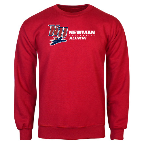 Red Fleece Crew - Newman University Alumni