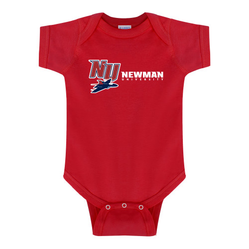  Red Infant Onesie - NU Jet and Newman Hybrid Mark Horizontal