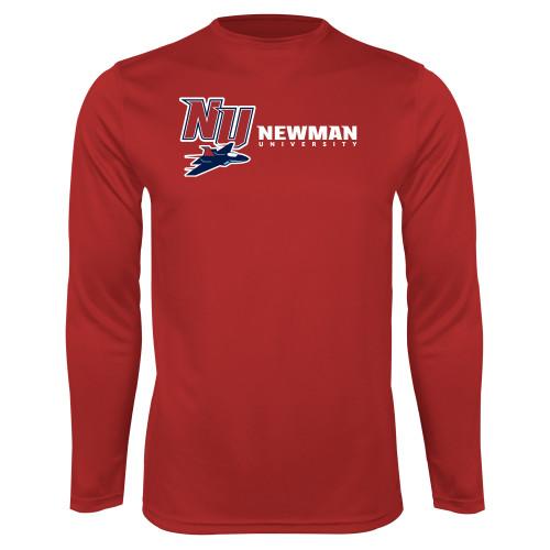 Main Image for  Red Performance Long Sleeve Shirt