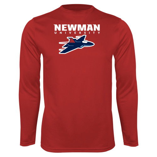 Main Image for  Red Performance Long Sleeve Shirt