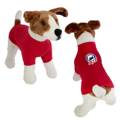  Classic Red Dog T Shirt - Newman University Jets Full Primary Mark