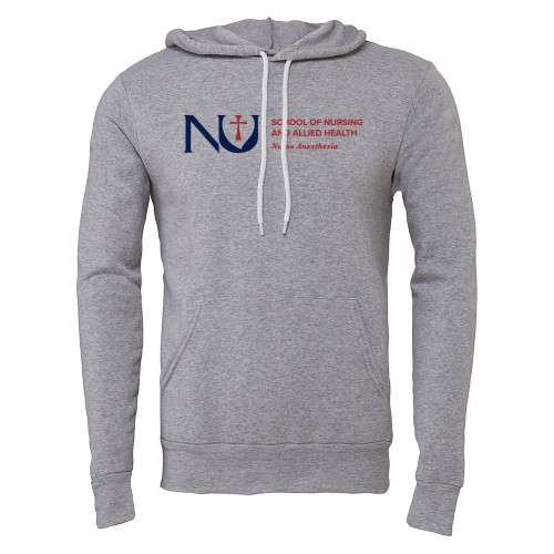 Main Image for  Bella + Canvas Heather Grey Fleece Hood