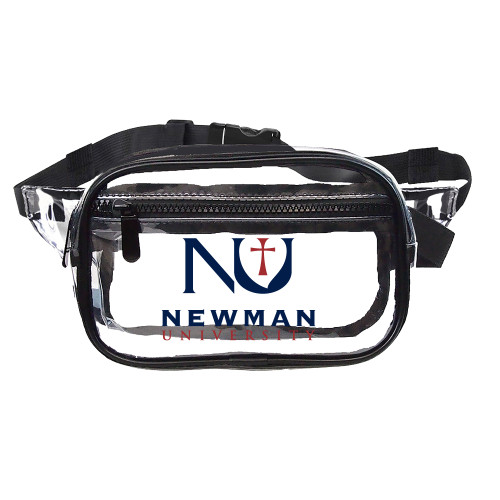  Clear Fanny Pack - Newman University Stacked