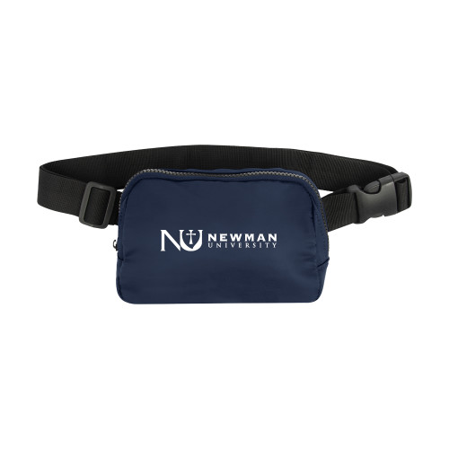  Anywhere Navy Belt Bag - Newman University Horizontal