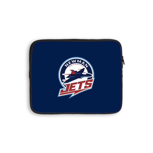  10 inch Neoprene iPad/Tablet Sleeve - Newman University Jets Full Primary Mark