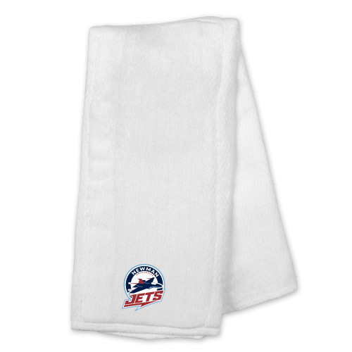  Baby Burp Cloth - Newman University Jets Full Primary Mark EMB