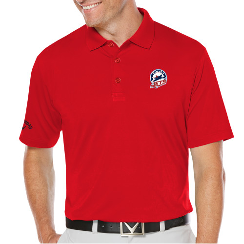  Callaway Red Opti Dri Chev Polo - Newman University Jets Full Primary Mark EMB
