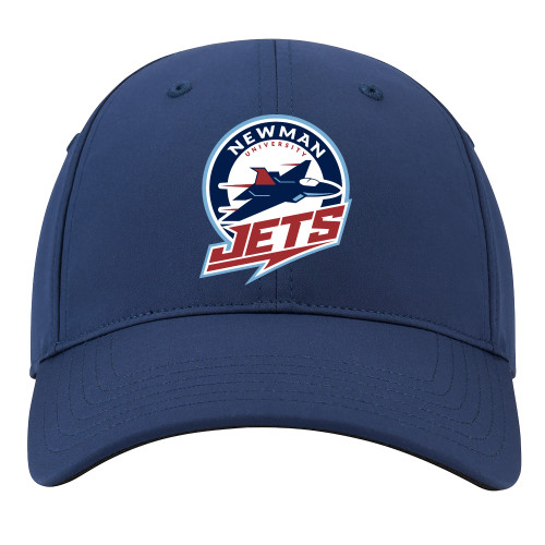  Callaway Performance Navy Front Crest Hat - Newman University Jets Full Primary Mark EMB