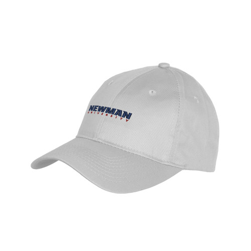  Youth Light Grey Pro Style Hat - Newman University Wordmark EMB