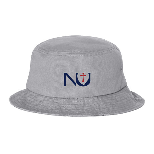  Sportsman Grey Bucket Hat - NU Stand Alone