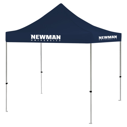  9 ft x 9 ft Navy Tent - Newman University Wordmark