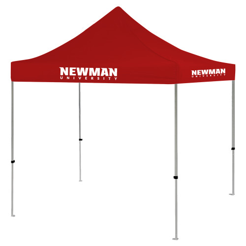  9 ft x 9 ft Red Tent - Newman University Wordmark