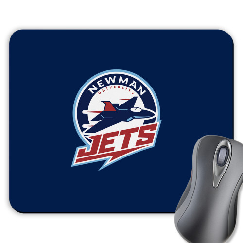  Full Color Mousepad - Newman University Jets Full Primary Mark