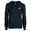 Thumbnail image for  ENZA Womens Navy Fleece Full Zip Hoodie