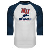 Thumbnail image for  White/Navy Raglan Baseball T Shirt