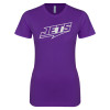 Thumbnail image for  Next Level Womens Purple Boyfriend Tee