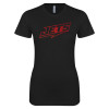 Thumbnail image for  Next Level Womens Black Boyfriend Tee