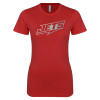 Thumbnail image for  Next Level Womens Red Boyfriend Tee