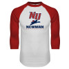 Thumbnail image for  White/Red Raglan Baseball T Shirt